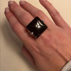Statement Ring - Black